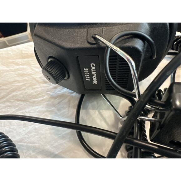 Lot of 4 Califone 3068AV Stereo / Mono Black Headphones 3.5mm Stereo Plug - Picture 7 of 9